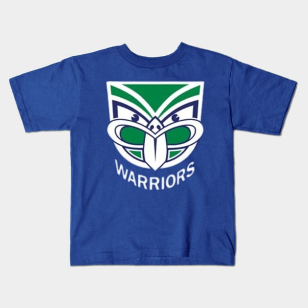 New Zealand Warriors Kids T-Shirt by zachbrayan